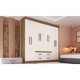 thumbnail image 2 of Clóset Las Vegas 8 Puertas 4 Cajones Exteriores Mdf Nuez - Beige, 2 of 7