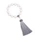thumbnail image 4 of Cuentas De Loto Colgante Adorno Puerta Mujeres Hombres Regalo Coche Espejo Retrovisor Colgante Gris, 4 of 5
