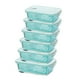 thumbnail image 1 of Set 6 Contenedores Hermetico Rectangular 600mL Allegra, 1 of 3
