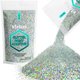 thumbnail image 1 of Purpurina v1rtus Plateada 100 g (3,5 oz) Holográfica, 1 of 8