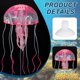 thumbnail image 3 of Decoración de Acuario Uxcell Medusa, Decoraciones para Peceras Medusa Acuario Brillantes Falsas Medusas Adornos de Silicona, (Rojo/Azul, L, 2 Piezas), Destinado para Decoración de Tanque, 3 of 7
