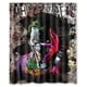 thumbnail image 1 of Cortina de ducha de Batman Joker Jack, juego de cortinas de baño con ganchos, tamaño 60 x 72 pulgadas, 1 of 3