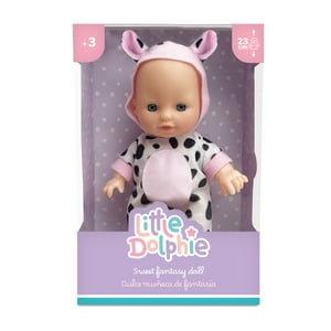Little Dolphie - Muñeca De 23 Cm Con Traje De Vaquita Y Aroma Suave