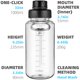 thumbnail image 2 of Botella de agua Fanhaw 950 ml Tritan libre de BPA a prueba de fugas, 2 of 7
