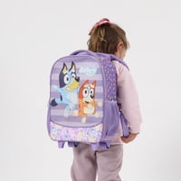 Mochila Infantil Con Ruedas 15"" Bluey