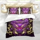 thumbnail image 5 of Gengar Conjunto de sábanas temático, trío de piezas, cómodo y amigable con la piel, diseño único, regalo de decoración para el hogar para familiares, amigos y fans, 90 cm * 190 cm, 5 of 6