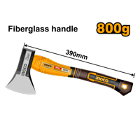 Hacha Ingco Mango Fibra Vidrio 39 Cm 800 Grs Hax081800