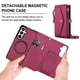 thumbnail image 2 of Para Samsung Galaxy A37 5G Bloqueo RFID Multifuncional 2 en 1 Funda de Billetera de Cuero PU Suave con Tapa Magnética Ranuras para Múltiples Tarjetas Bolsillo con Cierre con Correa de Hombro y, 2 of 9