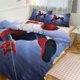 thumbnail image 1 of Cartoon Spiderman Kid Boy Room Decor Size Bedding Set for 3 Piece Bedding with 1 Flat Sheet And 2 Pillowcases Twin, 1 of 5