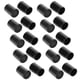 thumbnail image 4 of 10 pares de tapones para las puntas de los tacones altos, de poliuretano negro, para reparación de zapatos, diámetro interior de 11 mm, 4 of 11