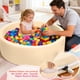 thumbnail image 3 of SIUUHOVS Piscina de Pelotas de Espuma para Bebés, 35.4" x 11.8" para Niños Pequeños, Mocha, 3 of 5