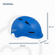 thumbnail image 5 of Casco Bicicleta Regulable Certificación Europea Niño Niña Azul, 5 of 5