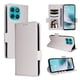 thumbnail image 1 of Funda Cartera para Motolora Moto G67 Power Tapa Flip con Ranuras y Soporte Blanco, 1 of 5
