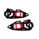 thumbnail image 3 of 2 Piezas de Visor para Casco, Juego de Placas de Engranaje, Juego de Trinquete para k1 k3sv k5 (Visor de Casco), 3 of 3