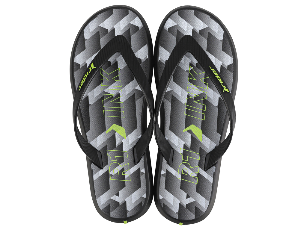 Sandalia Hombre Negro R1 Ink Rider