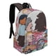 thumbnail image 2 of El Chico Loco-theme Backpack, Campus style schoolbag Bookbag with Adjustable Shoulder Straps And Large Zip Compartment, Unisex Travel Bags.42x30x15cm, 2 of 6