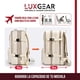 thumbnail image 3 of Mochila De Viaje Expansible Luxgear Nomadlifev2 Impermeable Color Negro Diseño De La Tela Poliéster Impermeable, 3 of 3