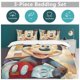 thumbnail image 5 of Mickey MouseCartoon Collection 3-Piece Comforter Set, Personalized Bedding Decor for Kids And Teens Bed Sheets, 5 of 5