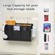 thumbnail image 5 of Organizador de mesita de noche Bedside Caddy Edudif de doble uso, negro, 5 of 7
