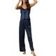 thumbnail image 2 of INSPIRE CHIC Conjunto de Pijamas de 3 Piezas para Mujeres con Camiseta, Pantalones Cortos y Largos en Azul Marino, 2 of 6