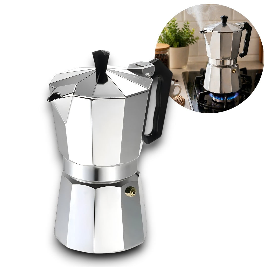 Genérico - Cafetera Italiana 3 Tazas Expresso Cafetera Electrica Expres