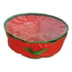 thumbnail image 4 of Bolsa De Almacenamiento De Corona De Navidad Con Cremallera Organizador Resistente Al Agua Bolsa Roja 76x28cm, 4 of 5