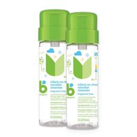 Babyganics Limpiador Micelar Sin Enjuague Para Bebés 147 Ml Paquete De 2