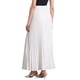 thumbnail image 3 of INSPIRE CHIC Edición Falda Plisada para Mujer Cintura Alta Elástica con Cinturón Flowy A-Line Maxi Falda XL Blanca, 3 of 6