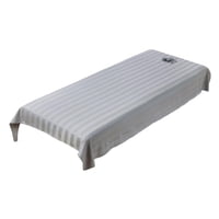 Magideal - Sábana Para Mesa De Masaje, Almohadilla Facial, Accesorios De Herramientas Transpirables De Alta Calidad, Sábana Plana, Sábana De Cama Para Salón De B Gris