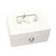 thumbnail image 1 of Caja De Metal Con Cerradura, Peque?a, Para Premios En El Aula, Para Ni?as Y Ni?os, Color Blanco, 1 of 5