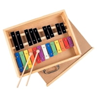 Alaguez - Metalofono 22 Notas Color Caja Madera