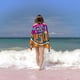 thumbnail image 2 of Maya y Miguel Toalla de playa de secado rápido con diseño temático, regalo para mujeres y niñas, ideal para cumpleaños, fans, amantes de la música, uso en la playa o al aire libre, 78 × 180 cm, 2 of 6