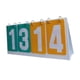 thumbnail image 4 of 4 Dígitos Flip Score Board Juego Grande Para Pelota De Tenis Baloncesto Voleibol Amarillo Verde, 4 of 5