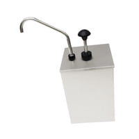 Bothyi - Bomba Dispensadora De Salsa 4L Portátil De Acero Inoxidable Para El Hogar Restaurante Cocina