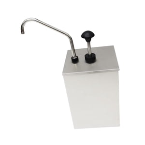 Bothyi - Bomba Dispensadora De Salsa 4L Portátil De Acero Inoxidable Para El Hogar Restaurante Cocina