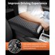 thumbnail image 4 of Cobertura de consola Shademax para Nissan Pathfinder, cuero PU negro, 4 of 7
