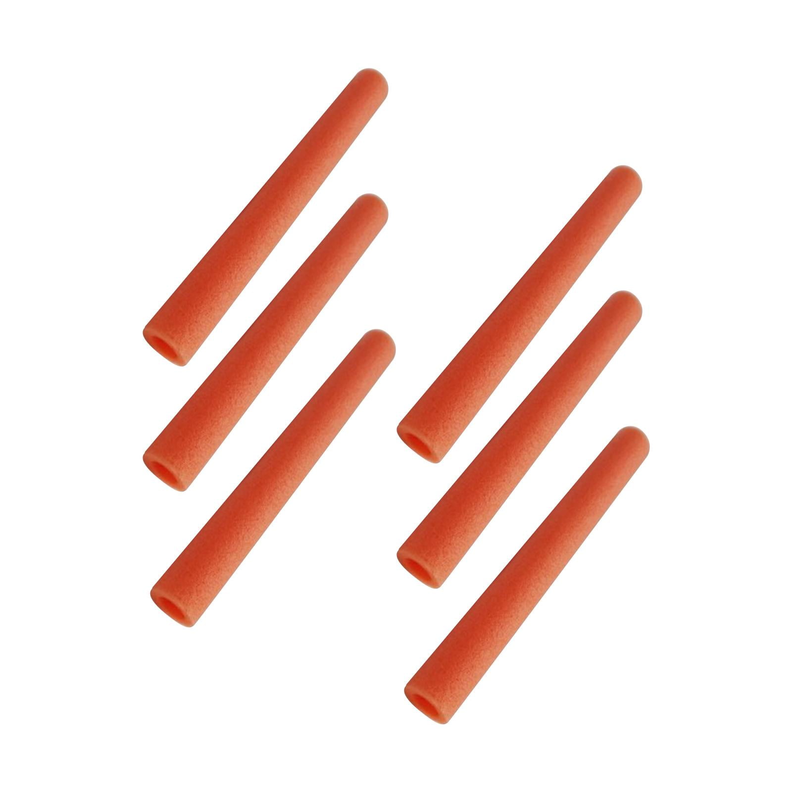 Magideal - 6 Fundas De Espuma De Poste De Carcasa De De Repuesto, Tubo De Protección De Espuma De Relleno Tubo De Esponja De Manga De Esponja Para Tubo Naranja