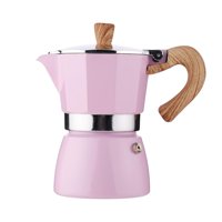 Bothyi - Cafetera De Aluminio Accesorio Durable Rosa Para Restaurante Viajando 300Ml