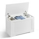 thumbnail image 1 of Baúl de almacenamiento VASAGLE Cloud White ULHS11WT 75 x 38 x 48 cm, 1 of 3