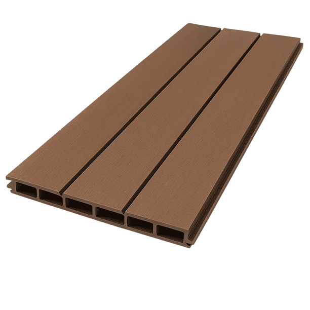 Pack de 5 Revestimientos Siding WPC exterior Color Gris Oscuro | Lider