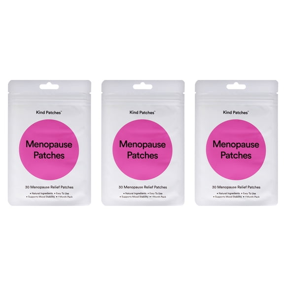 Parches Para La Menopausia 30 Unidades Paquete De 3