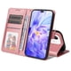 thumbnail image 2 of Funda Billetera para Honor X60i con Porta Tarjetas y Soporte Ajustable Rosa, 2 of 5