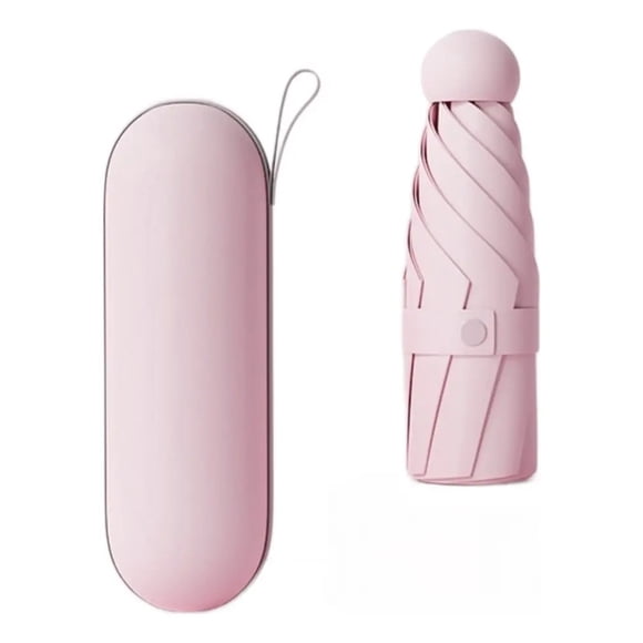Mini Paragua De Bolsillo Sombrilla Plegable 8huesos Rayos Uv