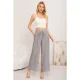 thumbnail image 1 of Pantalon Palazzo Mujer Verano Casual Pretina Alta Linea 3009, 1 of 3