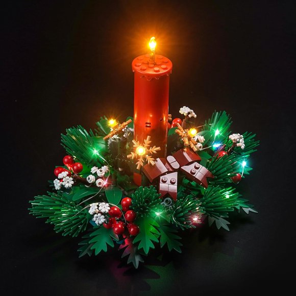 Kit De Luz Led Compatible Con Lego Mesa Navidad 40743