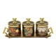 thumbnail image 2 of Frasco Decorativo Moderno Juego Adorno Hogar Contenedor Jhn, 2 of 3