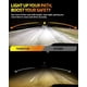 thumbnail image 2 of Bombillas LED Termitor H11/H9, 6500 K, 50 000 lúmenes, 10 veces más brillantes, paquete de 2, 2 of 9