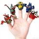 thumbnail image 1 of Marionetas de dedo monstruo de silicona Christoy, set de 5 piezas, 3 cm, 1 of 7