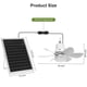 thumbnail image 2 of Luz de Ventilador de Techo Solar Portátil Roodike 18" con Batería, 2 of 8