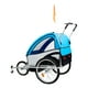 thumbnail image 4 of Carro arrastre trailer para bicicletas 2 niños BeRide Azul, 4 of 9